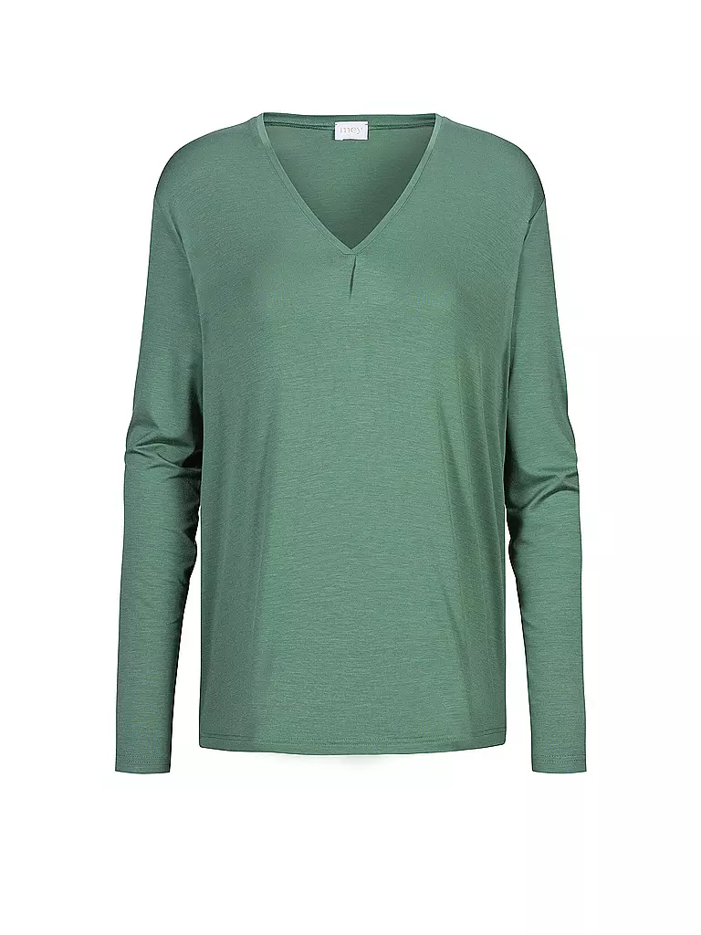 MEY | Langarmshirt PURE CHIC | Verde