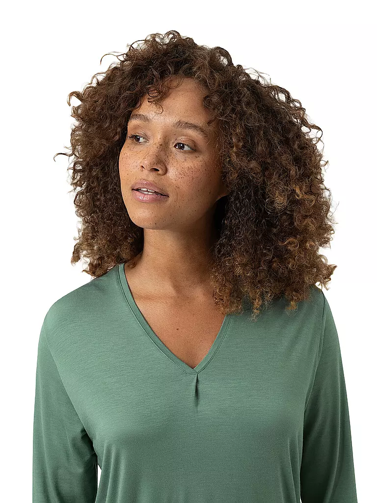 MEY | Langarmshirt PURE CHIC | Verde