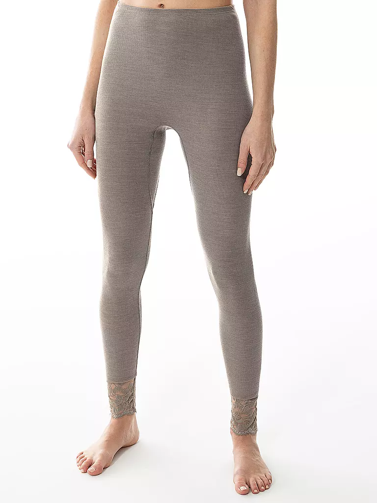MEY | Leggings de estar en casa LOVE | Marrón claro