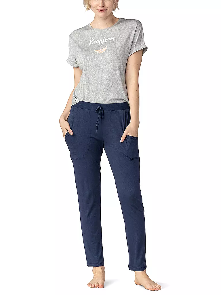 MEY | Loungewear Hose VIVIANA | Azul oscuro