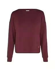 MEY | Loungewear Sweater PURE SOFTNESS | Rojo oscuro