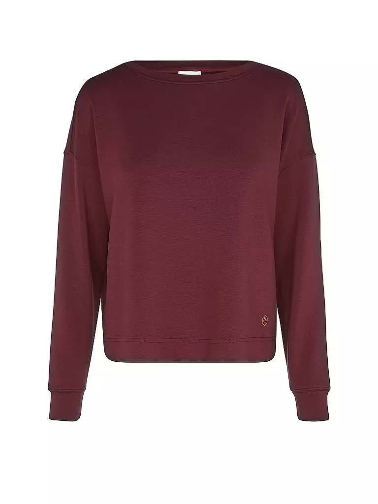 MEY | Loungewear Sweater PURE SOFTNESS | Rojo oscuro