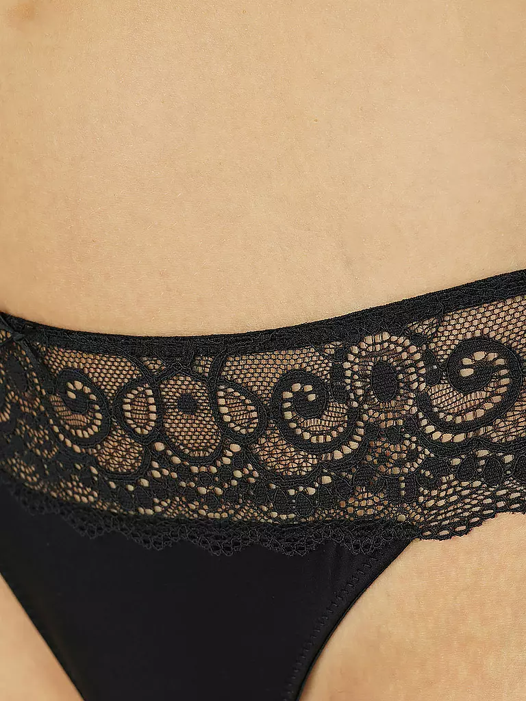 MEY | Mini slip AMOROUS negro | Negro