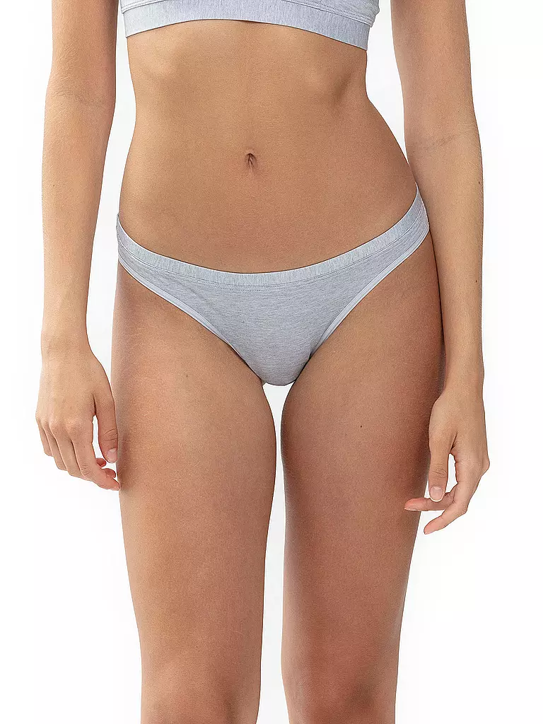 MEY | Mini-Slip "Mey-Mood" (Gris Claro Jaspeado) | Gris