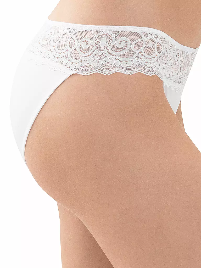 MEY | Mini-Slip AMOROUS blanco | 