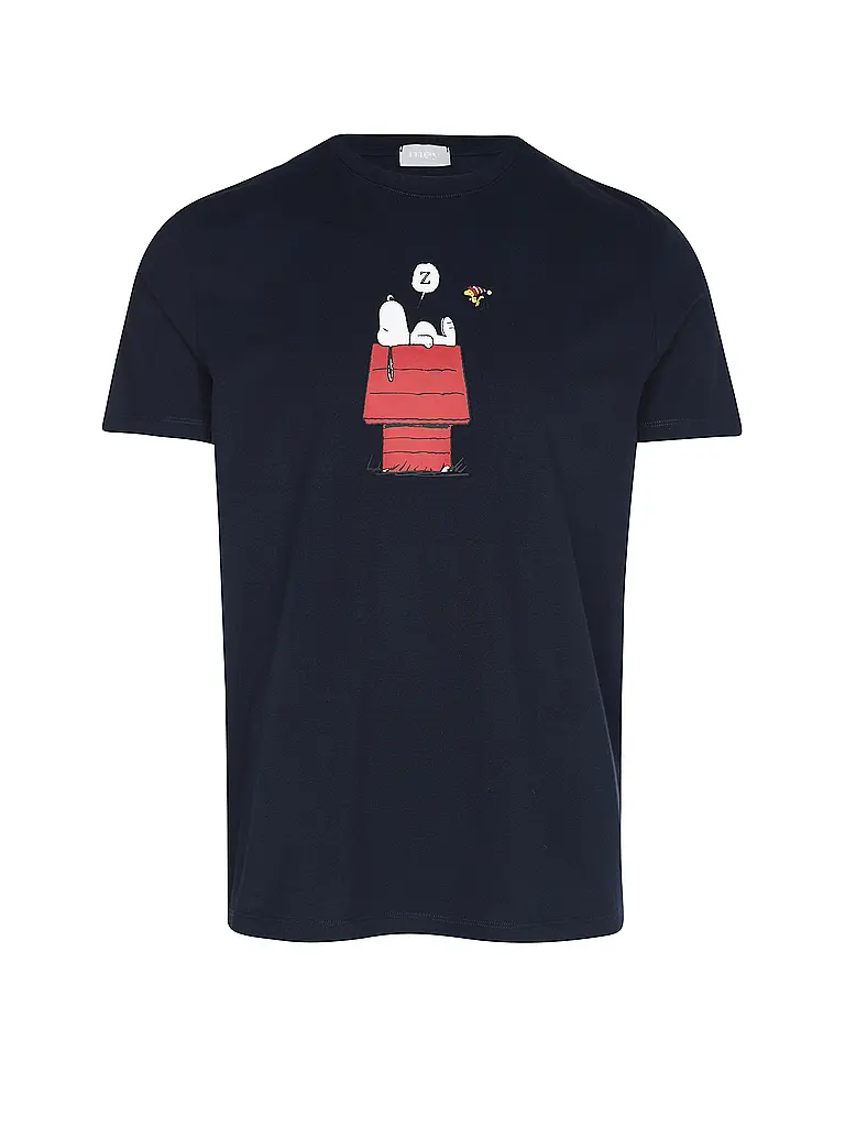 MEY | Nombre del producto: Camiseta de pijama mey x Peanuts | Azul