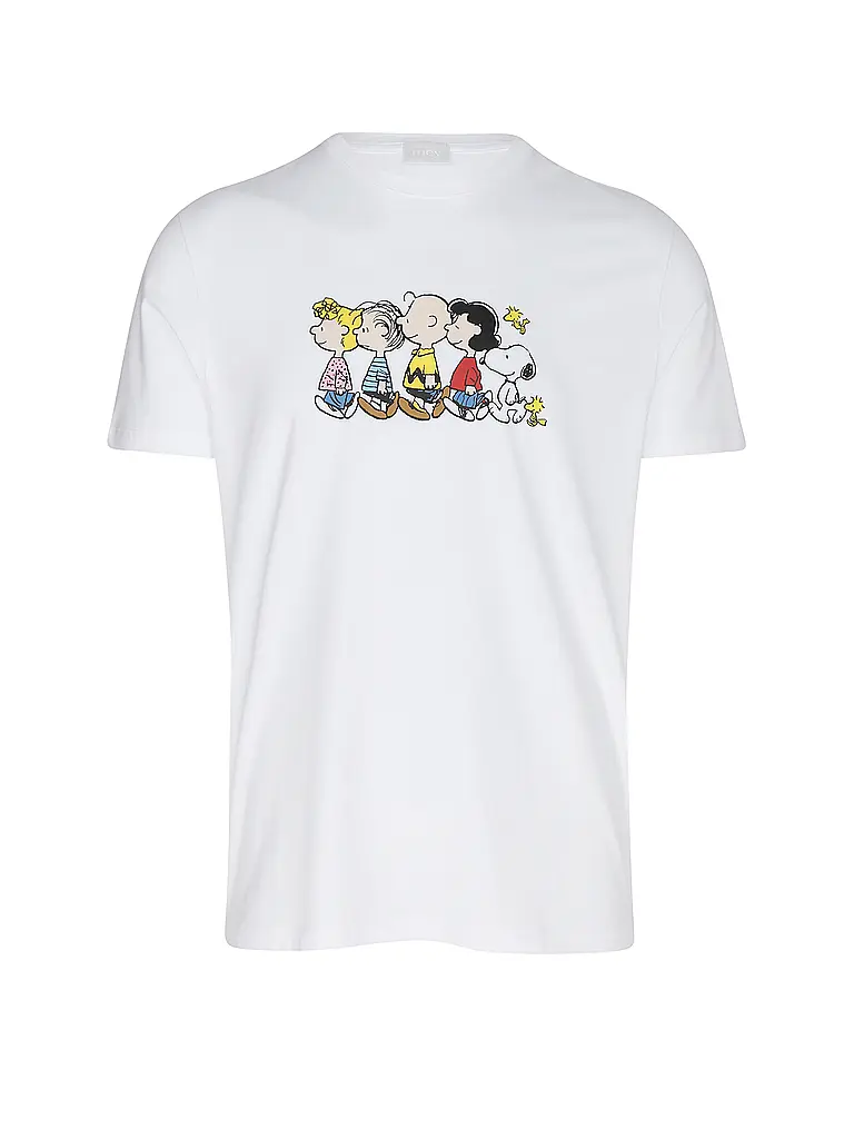 MEY | Nombre del producto: Camiseta de pijama mey x Peanuts | Blanco