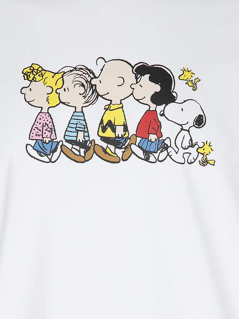 MEY | Nombre del producto: Camiseta de pijama mey x Peanuts | Blanco