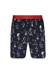 MEY | Nombre del producto: Pantalones cortos de pijama mey x Peanuts | Azul