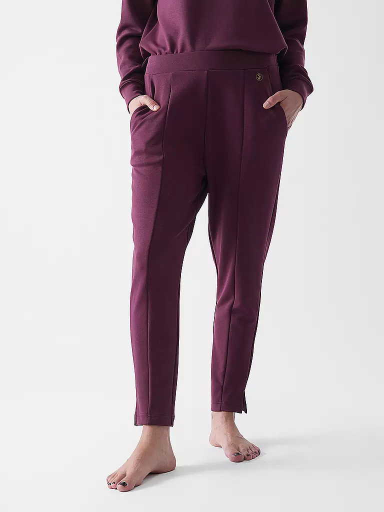 MEY | Pantalón de estar en casa 7/8 PURE SOFTNESS boysenberry | 