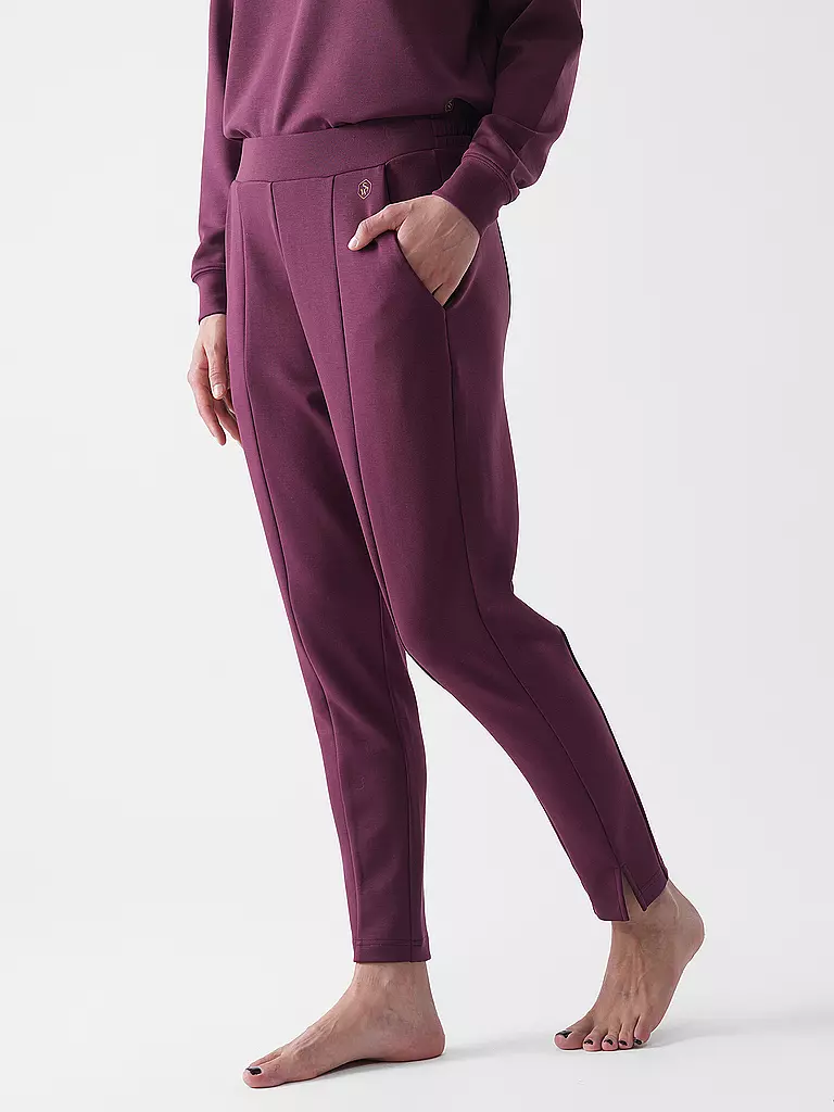 MEY | Pantalón de estar en casa 7/8 PURE SOFTNESS boysenberry | 