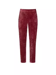 MEY | Pantalón de estar en casa VELVET DREAM | Rojo oscuro