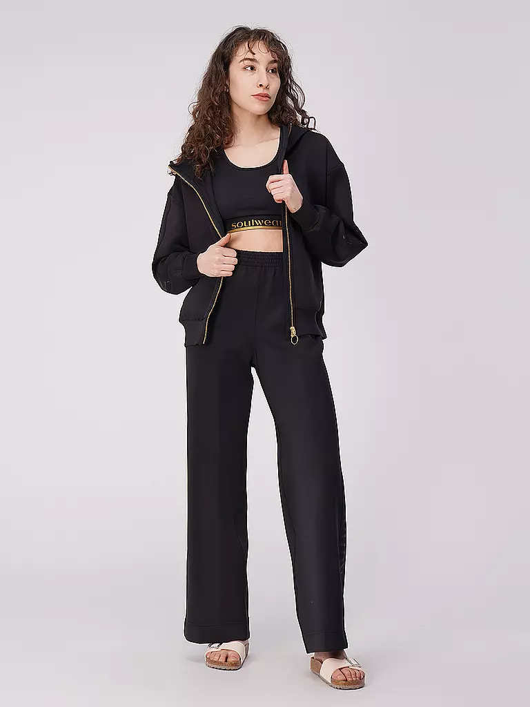 MEY | Pantalón de estar por casa corte relajado | Negro