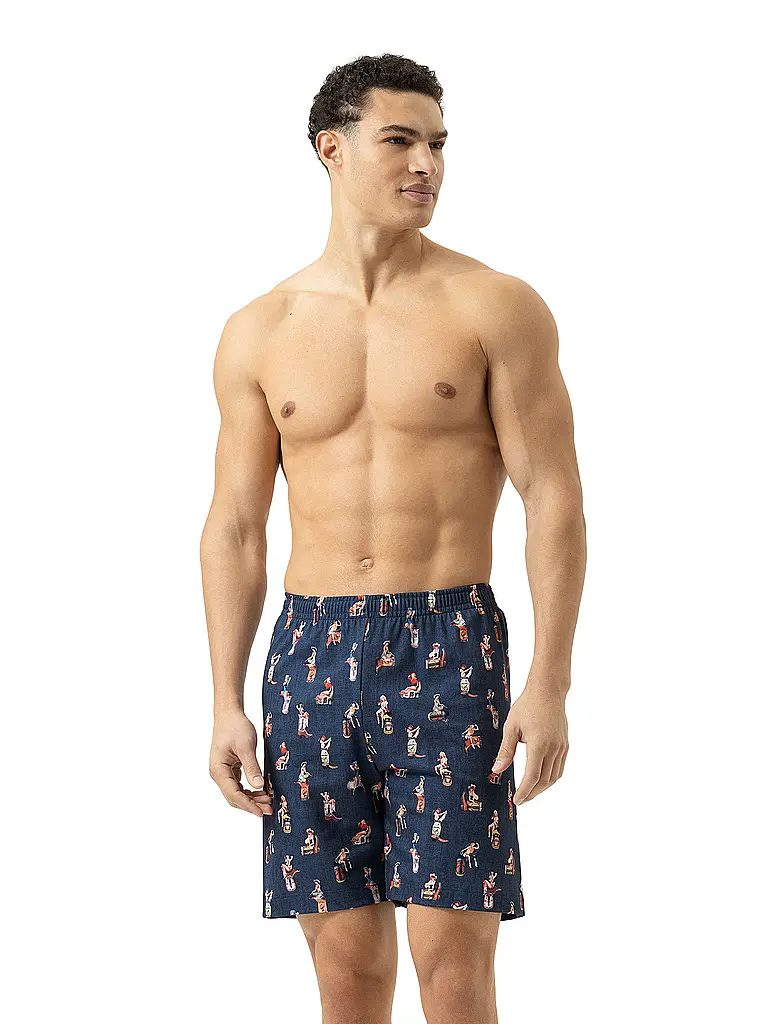 MEY | Pantalones cortos Loungewear | Azul
