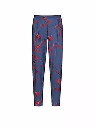 MEY | Pantalones de pijama 7/8 ROYAL GARDEN astral night | Azul