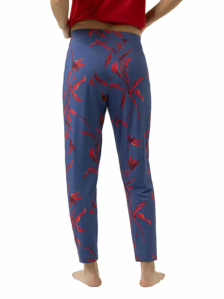MEY | Pantalones de pijama 7/8 ROYAL GARDEN astral night | 