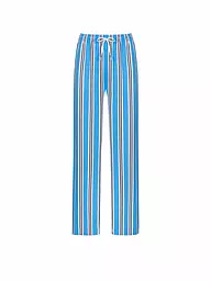 MEY | Pantalones de pijama CALMING STRIPES | Azul claro