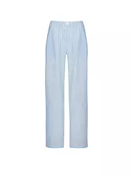MEY | Pantalones de pijama COTTON STRIPES | Azul claro