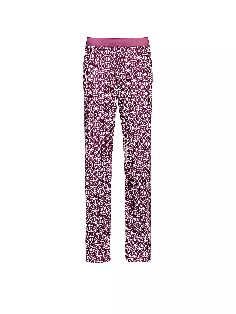 MEY | Pantalones de pijama MOSAIC | Rojo oscuro