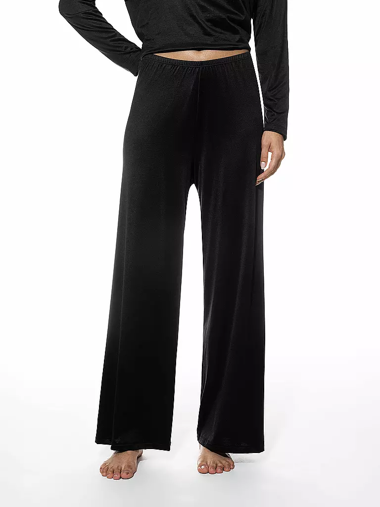 MEY | Pantalones de pijama NIGHT GLOW negro | Negro