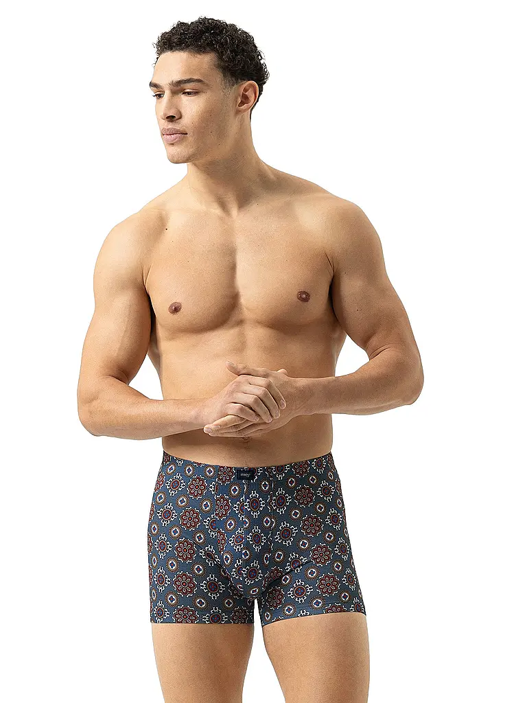 MEY | Pantalones galactic blue | Rojo oscuro