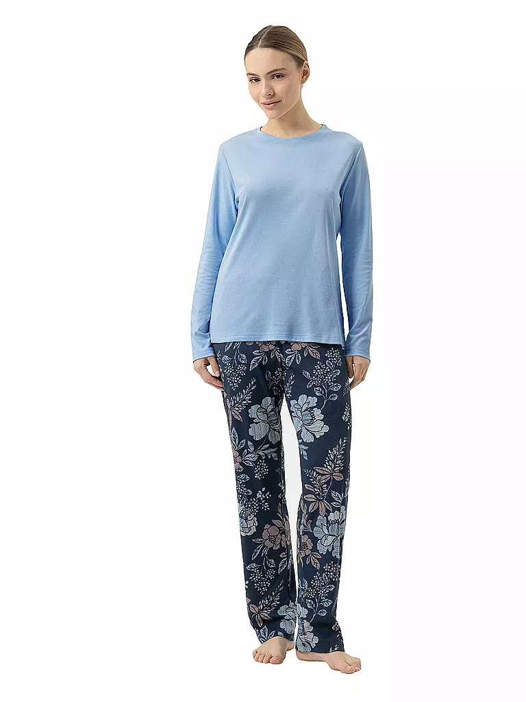 MEY | Pijama NOSTALGIA | Azul oscuro