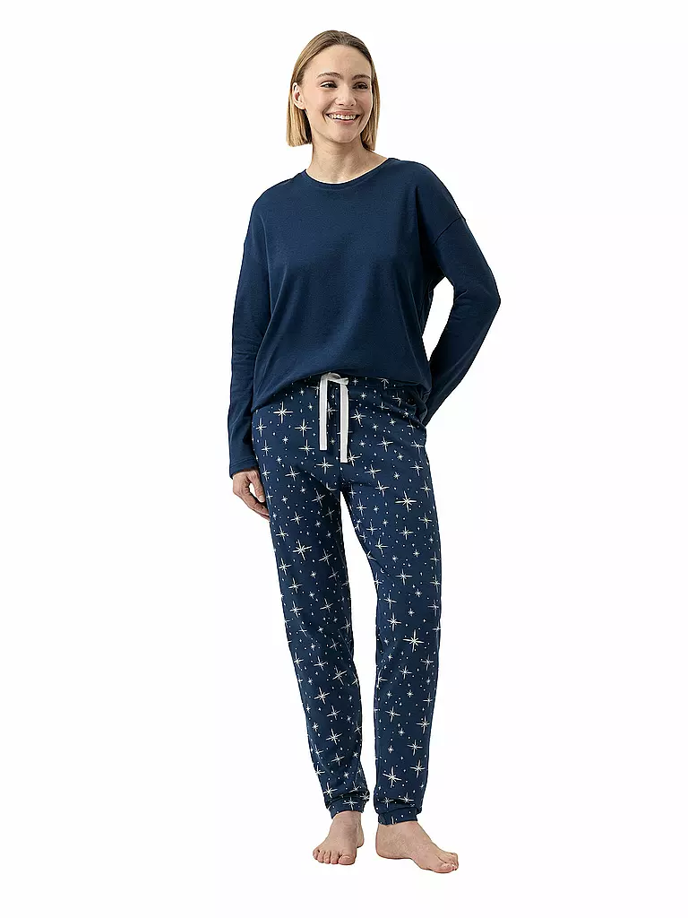 MEY | Pijama POLAR SKY | Azul oscuro
