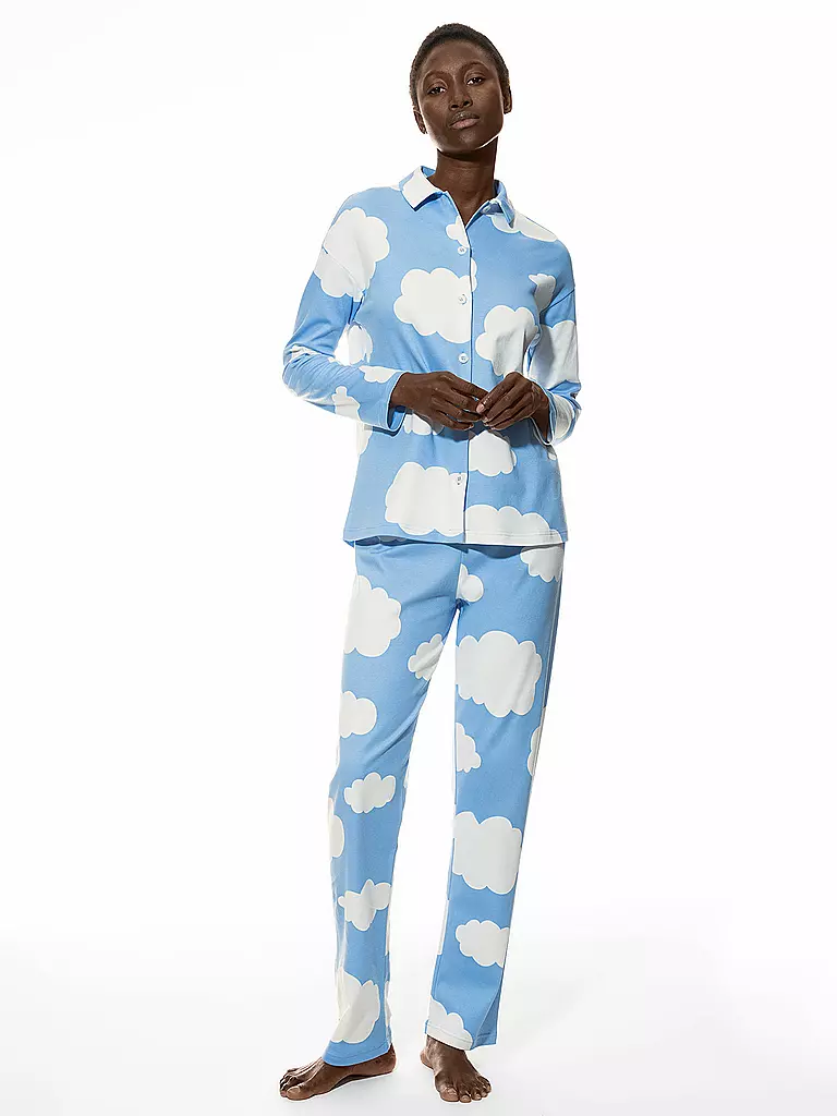MEY | Pyjama CLOUDS | Azul claro