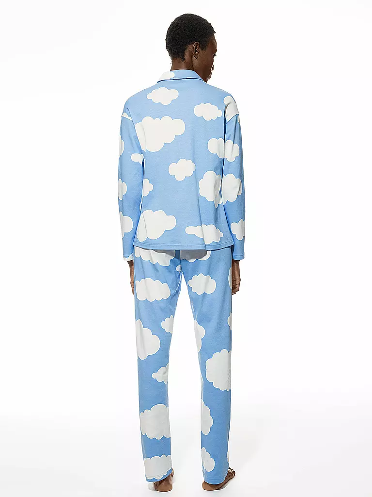 MEY | Pyjama CLOUDS | Azul claro
