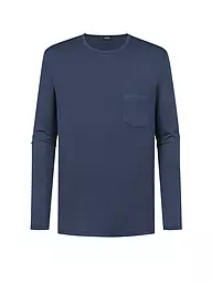 MEY | Camiseta de pijama de manga larga JEFFERSON azul yate | Gris