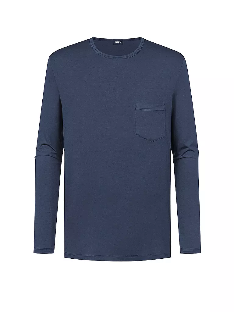 MEY | Pyjama Langarmshirt JEFFERSON fossil grey | Gris