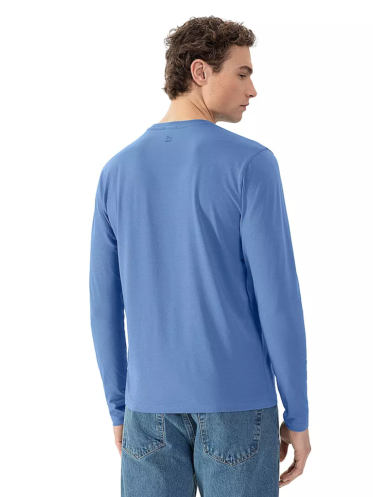 MEY | Pyjama Langarmshirt RELAX recent blue | Azul