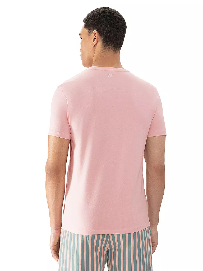 MEY | Pyjama T-Shirt RELAX light salmon | Rosa