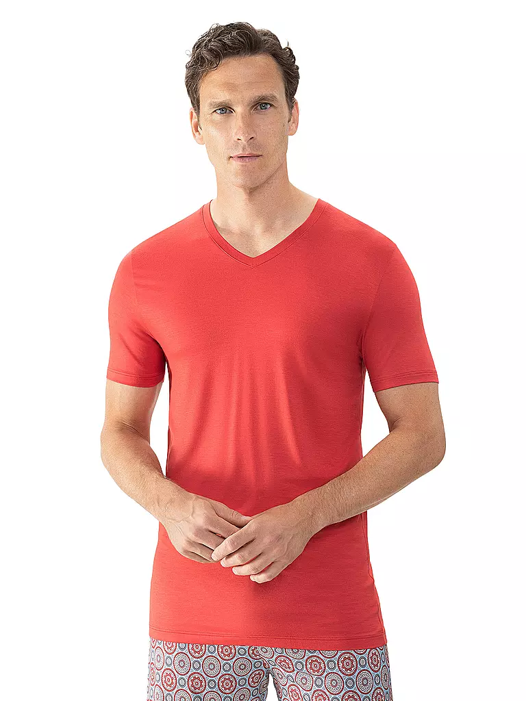 MEY | Pyjama T-Shirt SELECTION strong red | Rojo