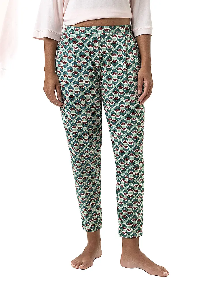 MEY | Pyjamahose 7/8 MYSTICAL MAZE | Verde