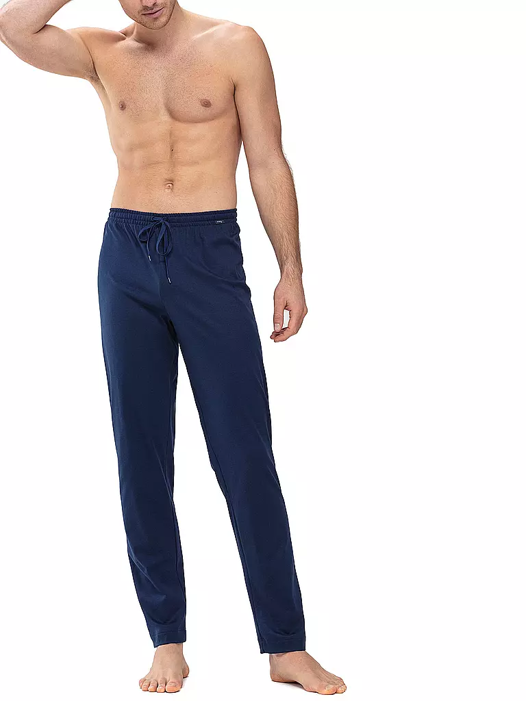 MEY | Pyjamahose MELTON | Azul
