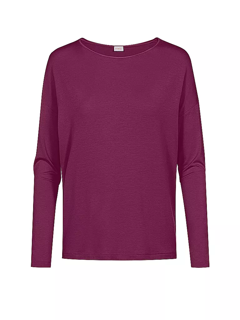 MEY | Pyjamashirt PURE CHIC barbados cherry | Baya