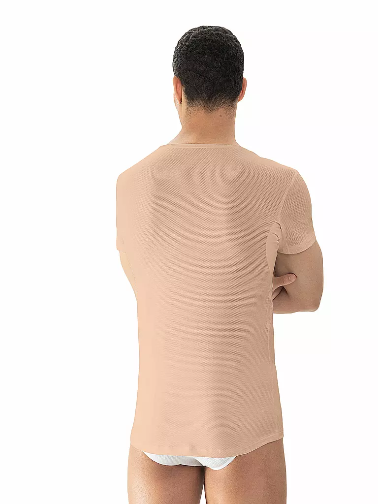 MEY | Shirt DRY COTTON BREEZE | Camel