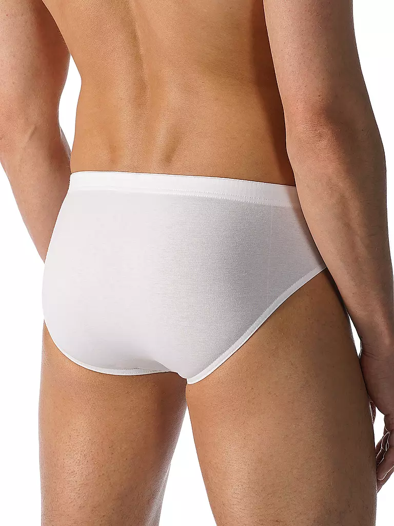 MEY | Slip CASUAL COTTON blanco | 