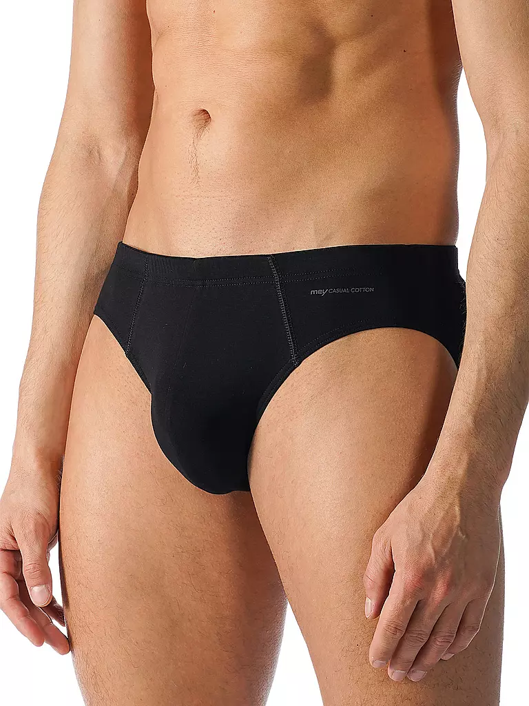 MEY | Slip Casual Cotton Negro | Negro