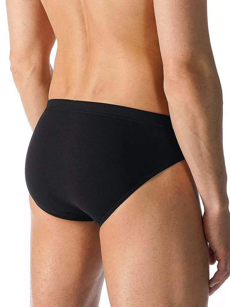MEY | Slip CASUAL COTTON negro | 
