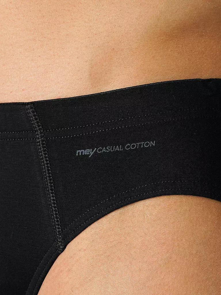 MEY | Slip Casual Cotton Negro | 