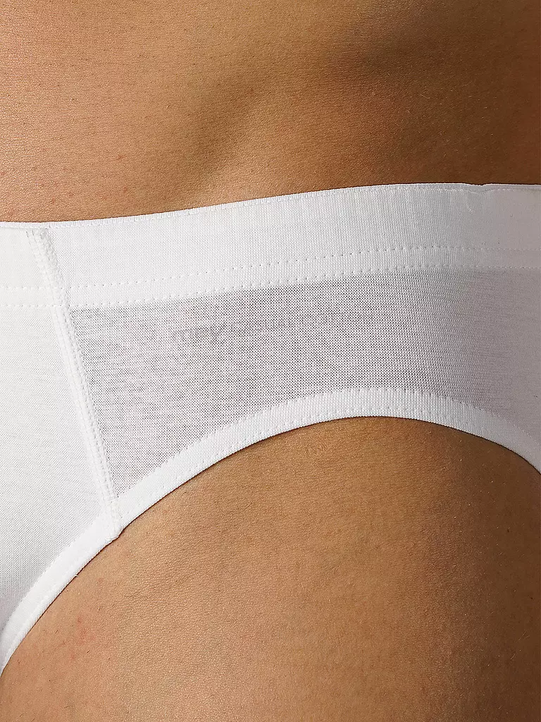 MEY | Slip Casual de Algodón Blanco | 