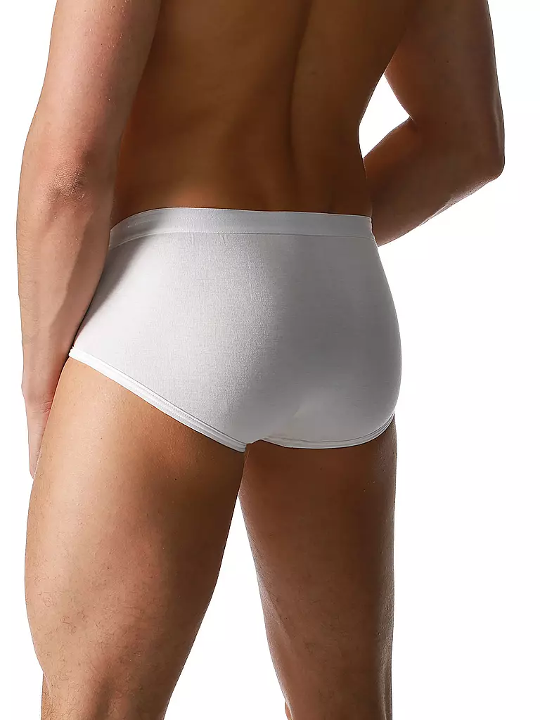 MEY | Slip con abertura blanco | 