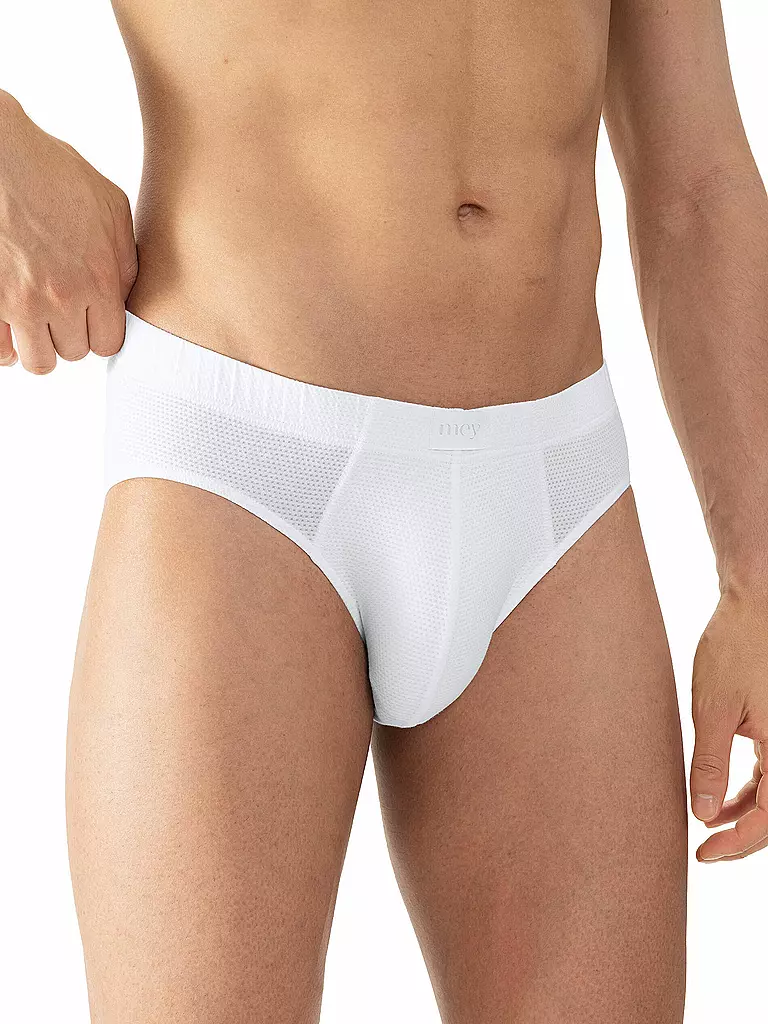 MEY | Slip DRY COTTON blanco | 