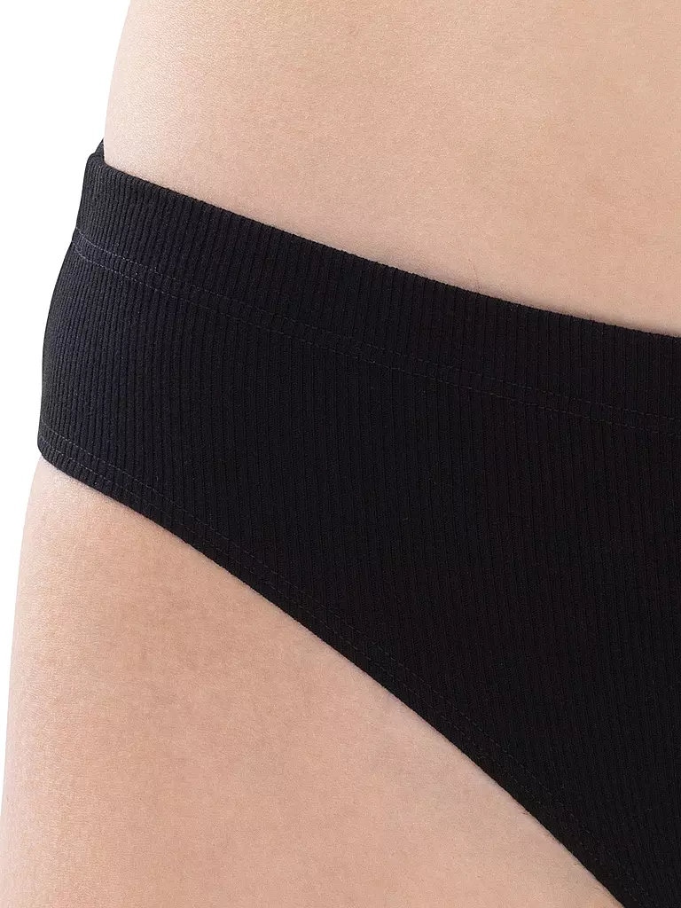 MEY | Slip ORGANIC COTTON negro | 