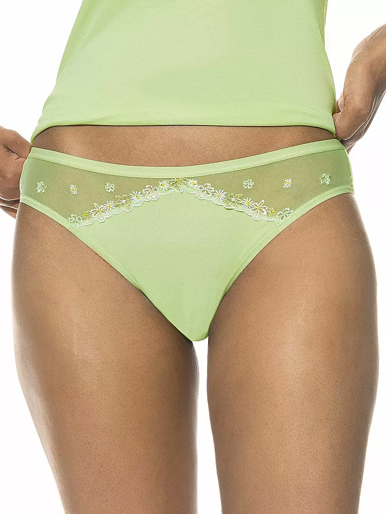 MEY | Slip PRETTY SENSE crema de pistacho | Verde claro