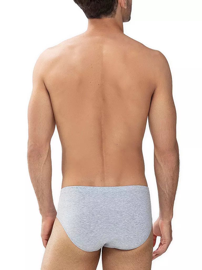 MEY | Slip RE:THINK gris claro jaspeado | 