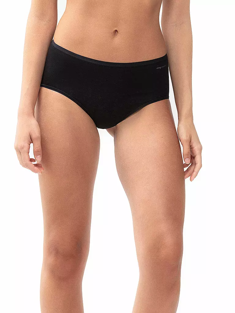 MEY | Slip SUPERFINE ORGANIC negro | Negro