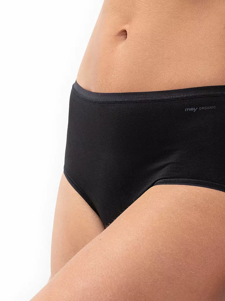 MEY | Slip SUPERFINE ORGANIC negro | 
